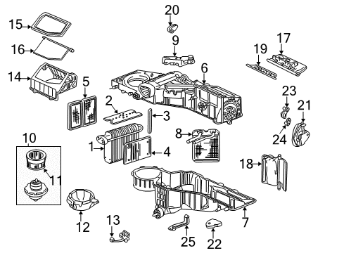 GM 88892738 Module Asm,Auxiliary Heater & Blower Control