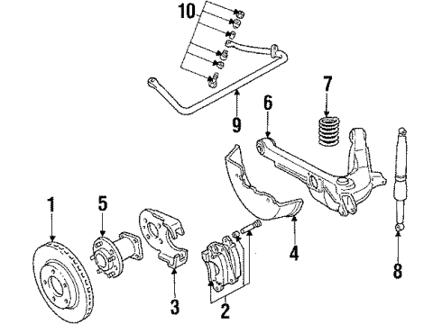 GM 18005312 Bracket,Rear Brake Caliper