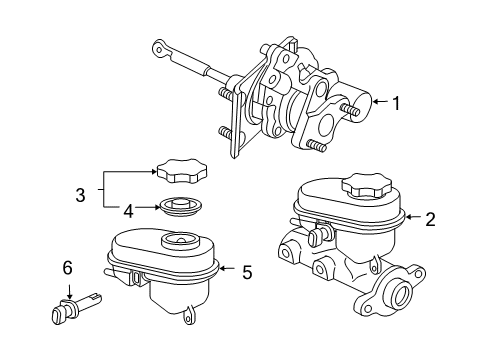 GM 15835212 Valve Assembly, Brake Combination