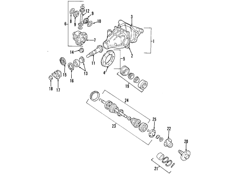 GM 90446834 COVER, Rear Axle Housing