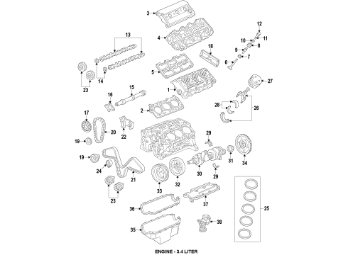 GM 10127523 Pulley, Crankshaft