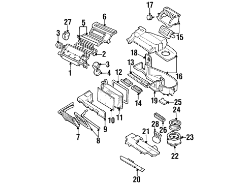 GM 52473134 Harness Asm,A/C & Heater Vacuum