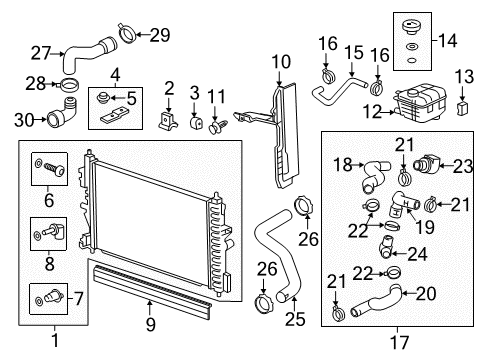 GM 55581034 Sensor Assembly, Exhaust Temperature (Position 3)