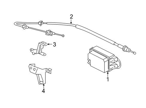 GM 25351426 Bracket,Cruise Control Module