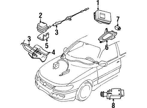 GM 96041657 Module Asm,Trans Control