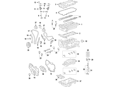 GM 12608280 Cylinder Head Assembly (Machining)