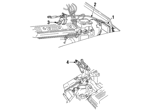 GM 12550419 Bracket, Accelerator Control Cable