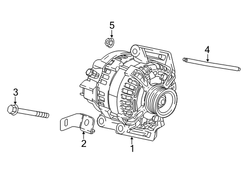 GM 84211924 Shield, Generator