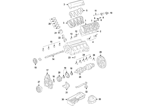 GM 97219325 Bearing,Crankshaft Thrust