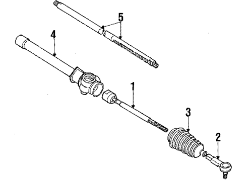 GM 91175475 End Kit,Steering Linkage Tie Rod Outer