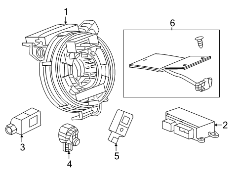 GM 84568047 Module Kit, Airbag Frt Pass Presence (W/ S