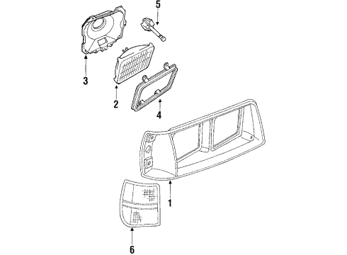 GM 12649041 Gasket, Camshaft Cover