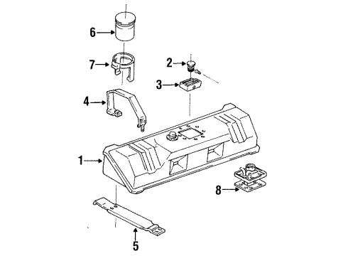 GM 14066503 Cover, Fuel Vapor Canister Purge Solenoid