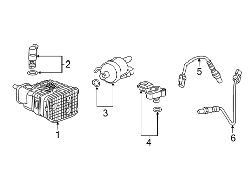 GM 12726112 PUMP ASM-EVAP EMIS CNSTR PURGE