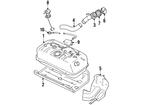 GM 30018719 Hose, Fuel Tank Filler