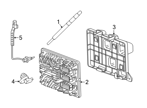 GM 12625757 Harness Assembly, Diesel Glow Plug Wiring