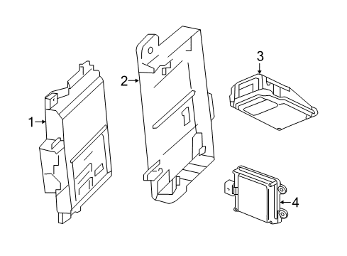 GM 84406192 Bracket Assembly, Video Processing Mdl