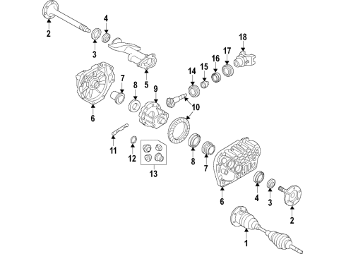 GM 12479177 Front Differential Carrier Assembly