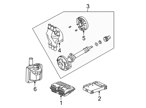 GM 10457708 Gear Kit,Distributor Shaft