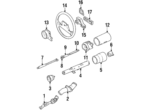 GM 7825339 Yoke Assembly, Race & Steering Shaft