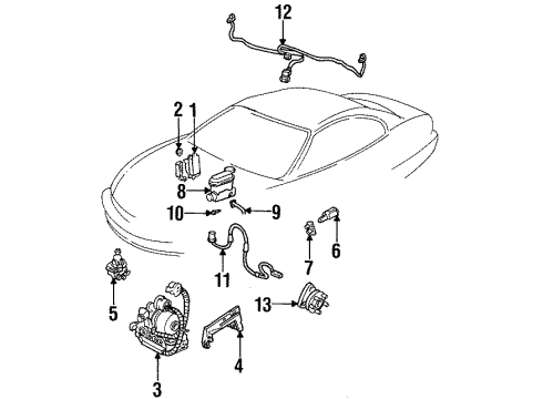 GM 25621284 Electronic Brake Control Module Assembly