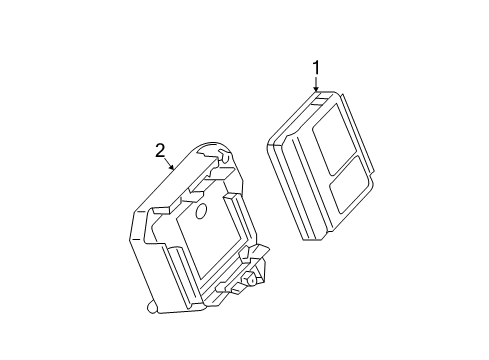 GM 16263074 Transmitter Assembly, Remote Control Door Lock