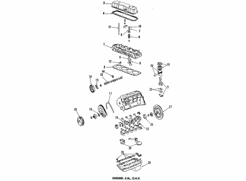 GM 10124700 Sprocket Set, Camshaft & Crankshaft