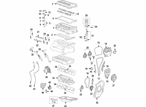 GM 12691857 Tensioner Assembly, Tmg Chain