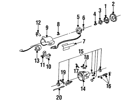 GM 26003491 Lower Intermediate Shaft Kit