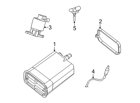 GM 55351618 Valve Asm,Evap Emission Canister Purge Solenoid