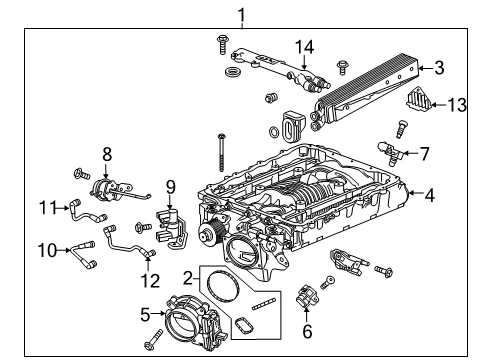 GM 12718831 ACTUATOR ASM-SPCHG BYPASS VLV