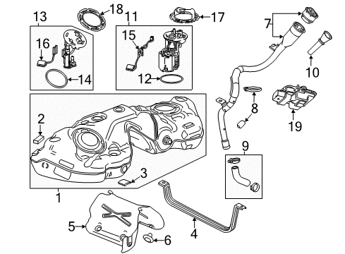 GM 84001430 Hose Assembly, Fuel Feed Front