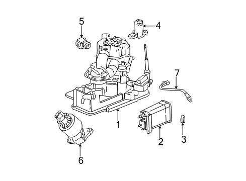 GM 97303654 Cooler,EGR Valve