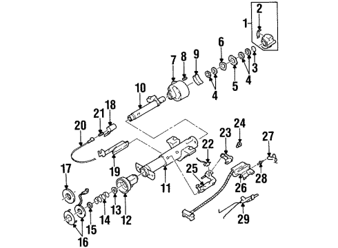 GM 26021754 Support Asm,Steering Column Housing