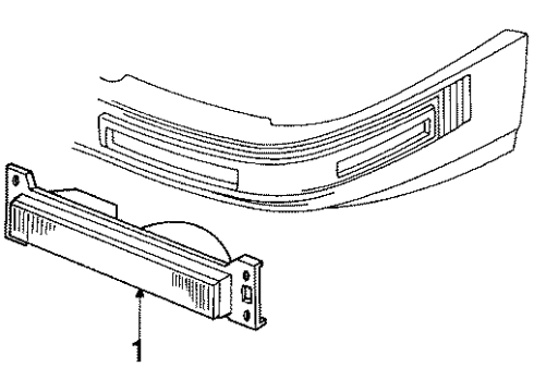 GM 5974766 Lamp Asm