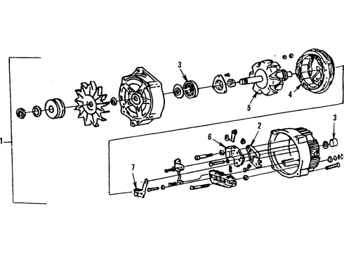 GM 10499310 Rotor Assembly, Generator