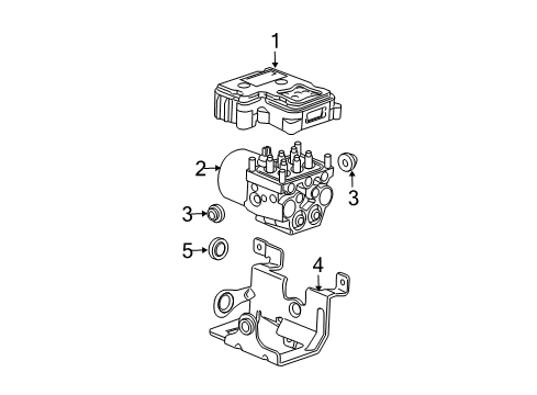 GM 19370899 MODULE ASM,ELEK BRK CONT