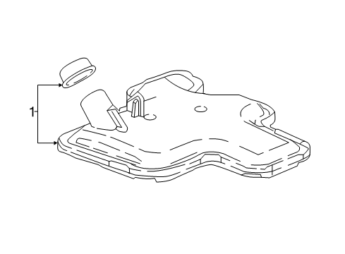 GM 24276543 Filter Assembly, Automatic Transmission Fluid