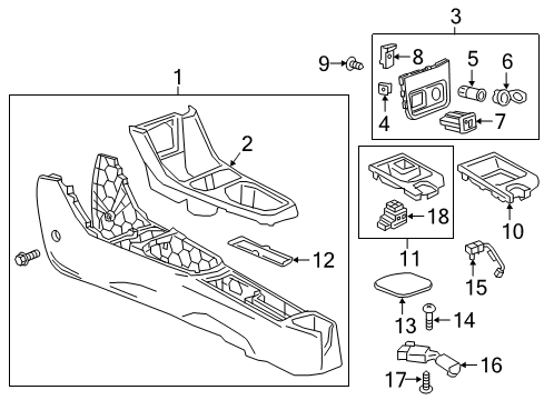 GM 25194689 Lever Assembly, Automatic Transmission Range Selector