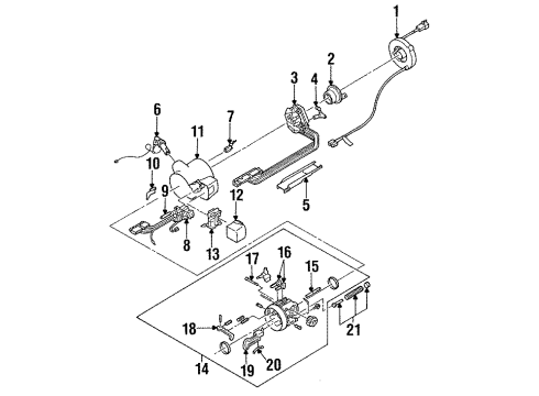 GM 26004255 Support, Steering Column Housing