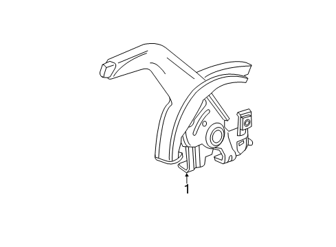 GM 95911097 Cable Assembly, Parking Brake Front