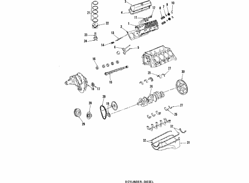 GM 3634555 Cover Kit, Engine, Front