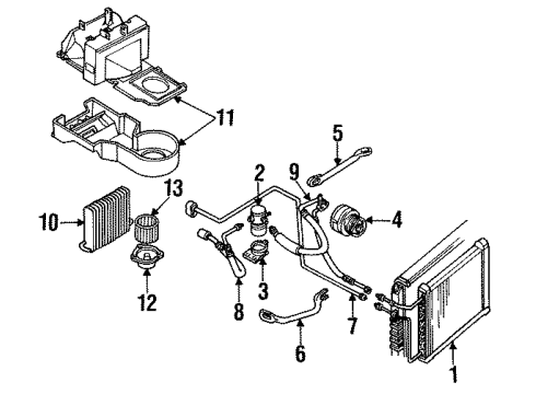 GM 10258505 Valve Assembly, Heater Water Flow Control