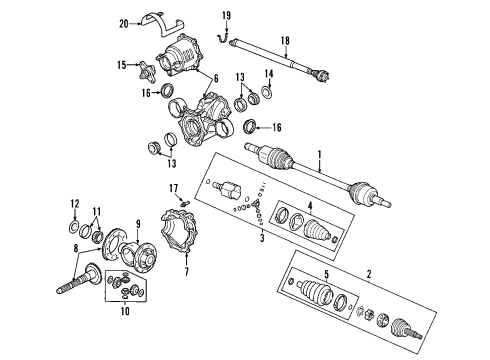 GM 12574207 Shim Kit, Differential Drive Pinion Gear Bearing