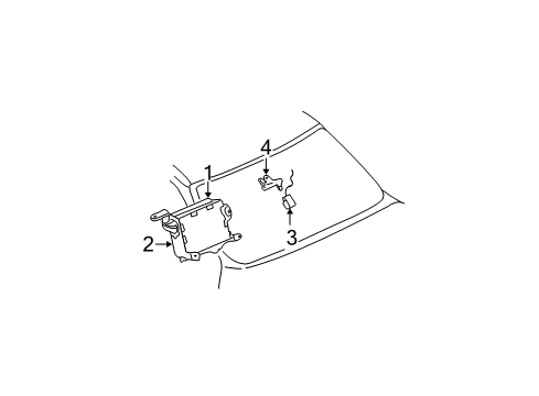 GM 15769556 Cable Assembly, Navigation Data Entry Proce