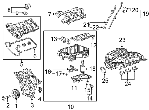 GM 55488179 Seal, Throt Body