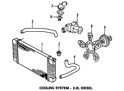 GM 94108322 Housing,Engine Coolant Thermostat