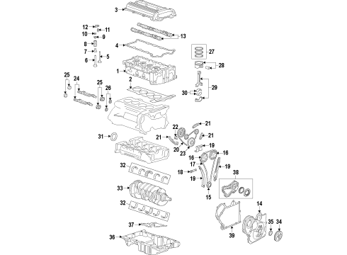 GM 12626381 Cylinder Head Assembly (Machining)