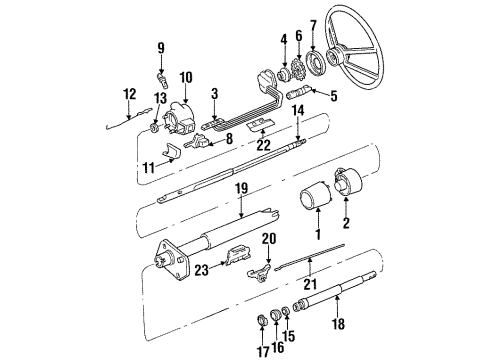 GM 26000722 Tube, Shift