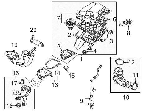 GM 55569902 Sensor Assembly, Heated Oxygen (Position 1)